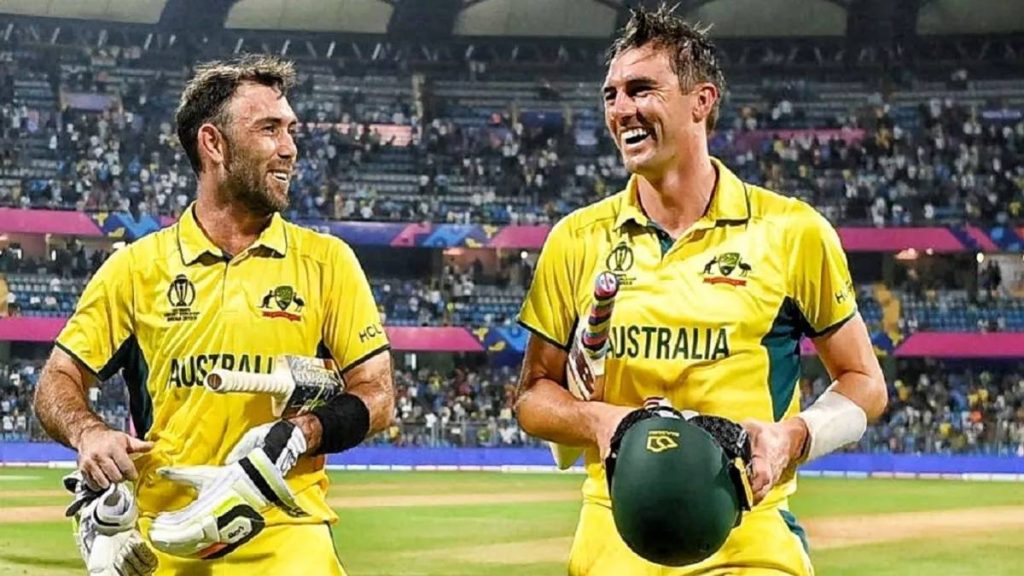 Glenn Maxwell Pat Cummins Record