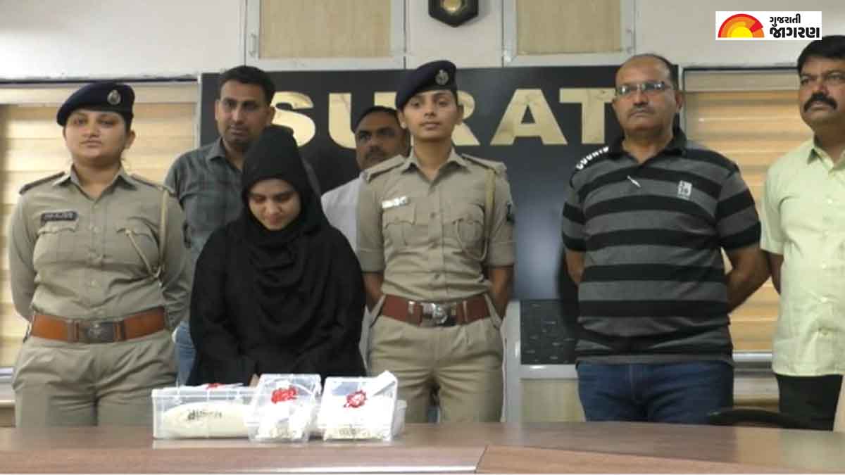 notorious-drug-mafias-wife-nabbed-with-drugs-worth-50-70-lakhs-in-surat-111893