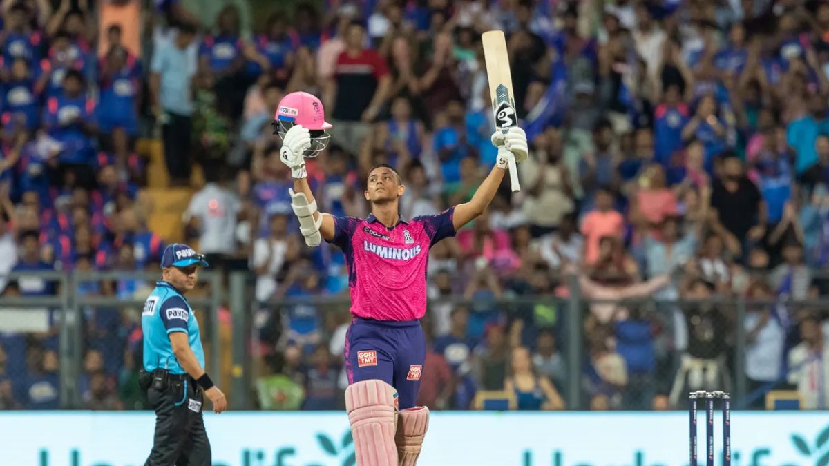 ipl-2023-mi-vs-rr-yashasvi-jaiswal-marks-1000th-ipl-game-with-a-maiden-league-ton-123078