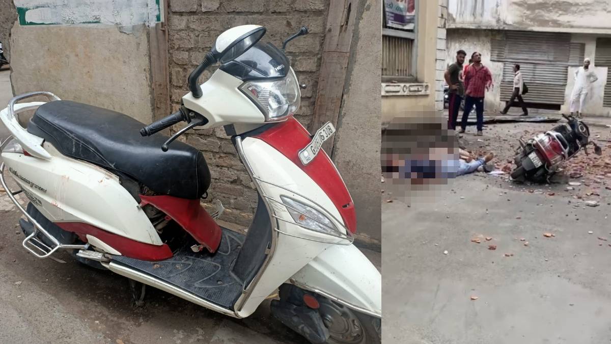 surat-news-biker-injured-due-to-roof-of-a-building-gallery-collapsed-148241