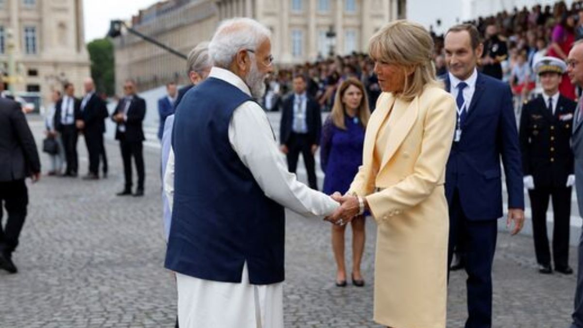 Pm Modi France Visit બેસ્ટિલ ડે પરેડમાં ભાગ લેવા પહોંચ્યા Pm મોદી