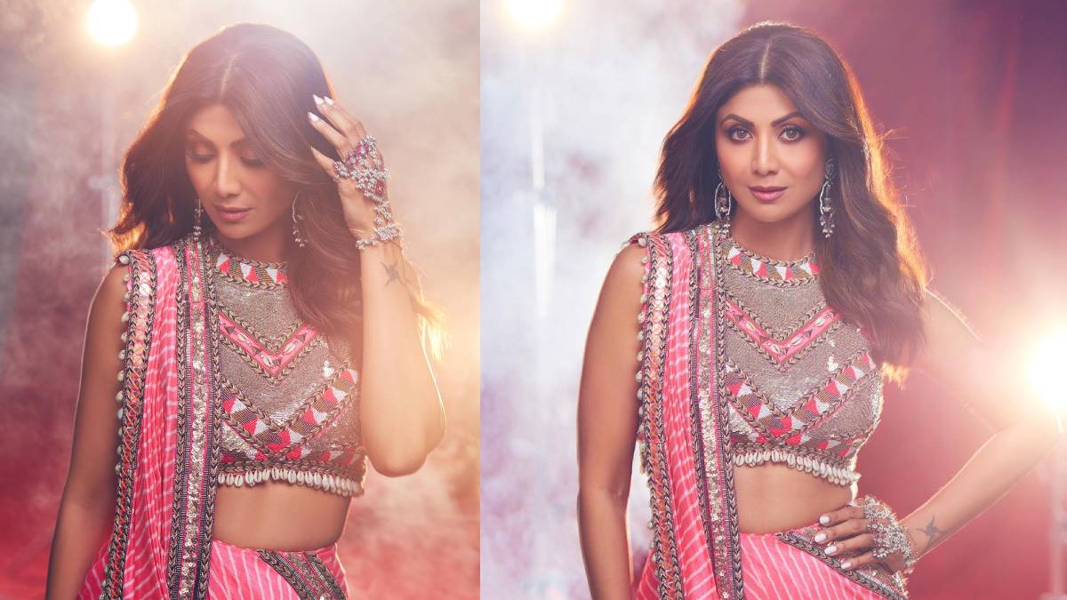 Shilpa Shetty Pics: શિલ્પા શેટ્ટીનો સાડીમાં દેસી લુક વાયરલ, ટ્રેડિશનલ  લુકમાં શેર કરી તસવીરો - Shilpa Shetty desi look in saree viral actress  shared pictures in traditional look