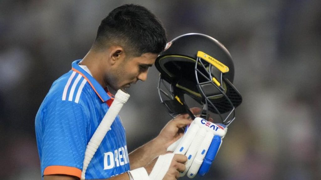 shubman gill down with dengue