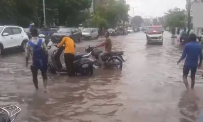 તાપી જિલ્લામાં સાર્વત્રિક અનરાધાર વરસાદઃ વાલોદમાં 2 કલાકમાં સવા બે ઈંચ સાથે 4 ઈંચથી વધુ વરસાદ, વ્યારામાં દોઢ ઈંચ ધોધમાર ખાબક્યો