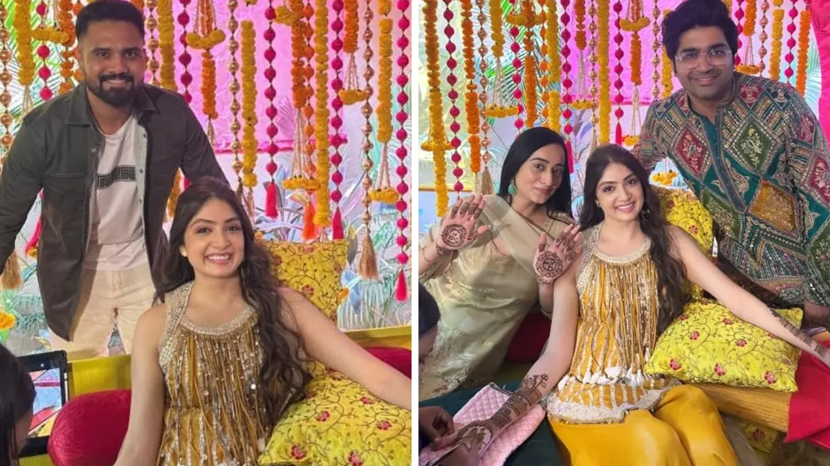 actor-malhar-thacker-and-actress-pooja-joshis-wedding-haldi-ceremony-was-attended-by-family-and-friends-435124