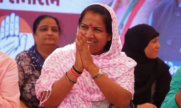 Geniben Thakor: વ્યસનમુક્તિ માટે ગેનીબેન ઠાકોર મેદાને, 41 નેતાઓને પત્ર લખી સહયોગ માંગ્યો