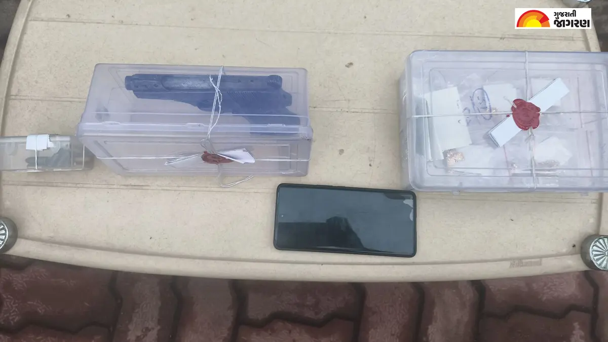 vadodara-crime-branch-arrests-criminal-with-pistol-and-live-cartridges-448896