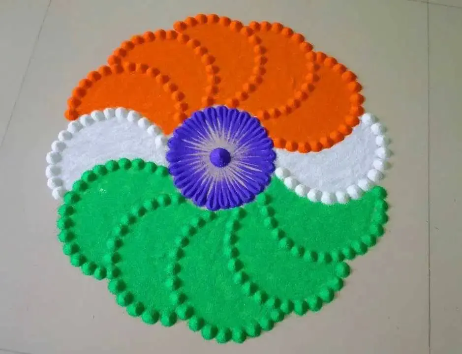 Republic Day Rangoli Designs: પ્રજાસત્તાક દિવસના અવસરે બનાવો તિરંગાની આ ...