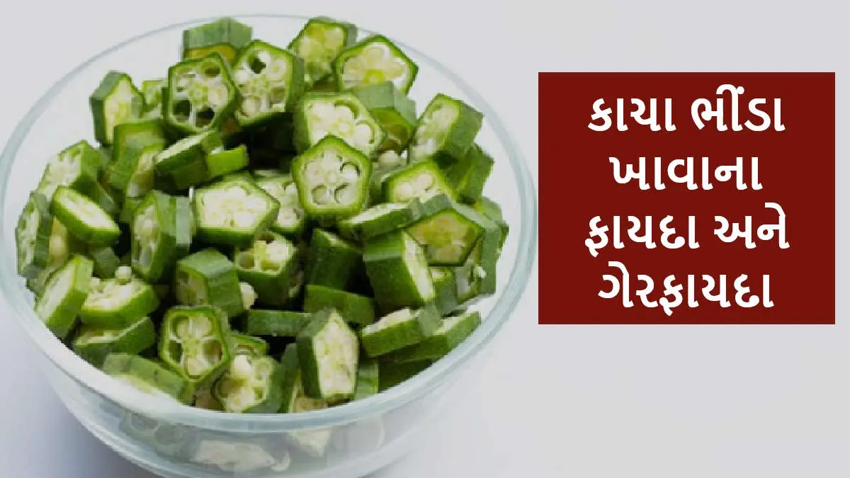 Lady Finger કાચા ભીંડા ખાવાના ફાયદા અને ગેરફાયદા 