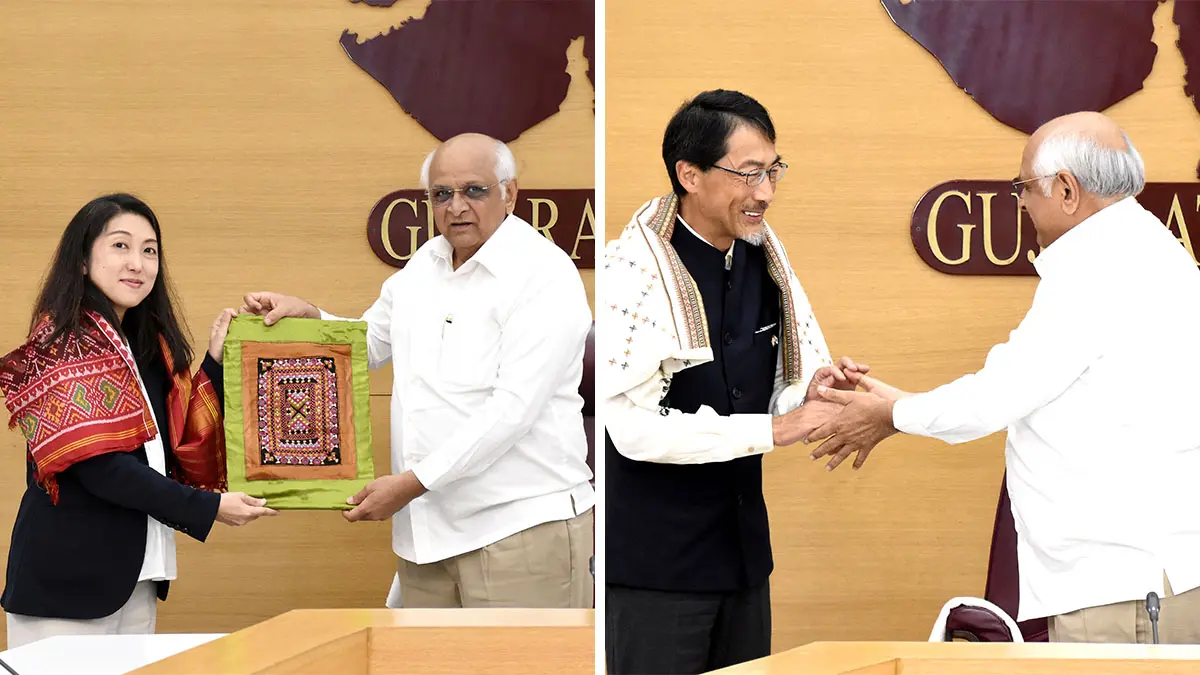 Gandhinagar: જાપાનના રાજદૂત યુત ઓનો કેઈચીએ CM ભૂપેન્દ્ર પટેલ સાથે કરી  મુલાકાત, CMએ કહ્યુંઃ ગુજરાત જાપાન માટે સેકન્ડ હોમ છે