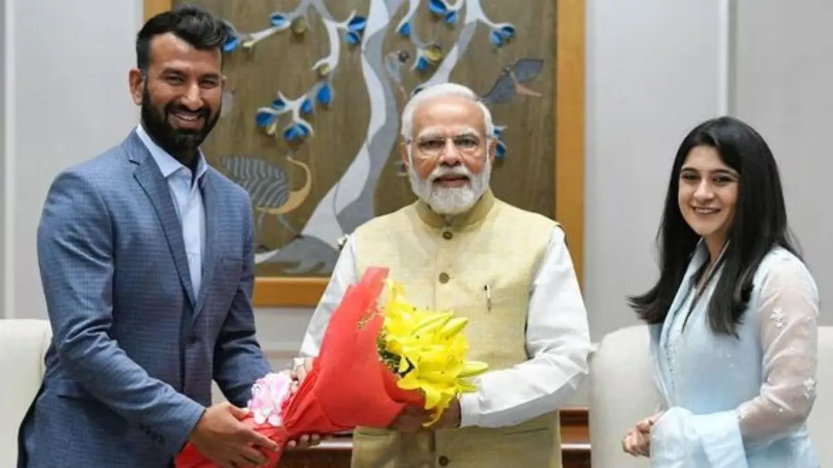 pm-modi-wrote-a-letter-to-cheteshwar-pujara-wrote-he-was-a-beautiful-reminder-of-the-long-format-595013
