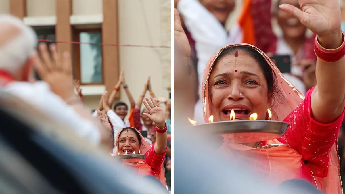 emotional-moment-at-pm-modis-ahmedabad-roadshow-woman-with-aarti-plate-breaks-down-in-tears-591888