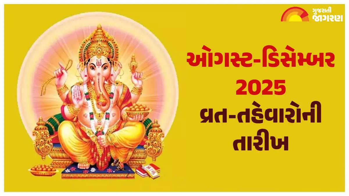 Hindu Festivals in India 2025: રક્ષાબંધન બાદ હવે તહેવારોની હારમાળા, જાણો જન્માષ્ટમીથી લઈને દિવાળી સુધીના તમામ તહેવારોની તારીખ