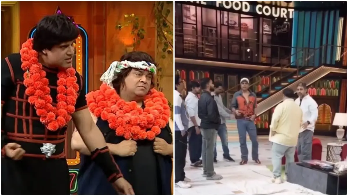 Kapil Sharma Show: કપિલ શર્મા શોના સેટ પર કીકુ શારદા અને કૃષ્ણા અભિષેક વચ્ચે ઝગડો થયો? વીડિયો થયો વાયરલ