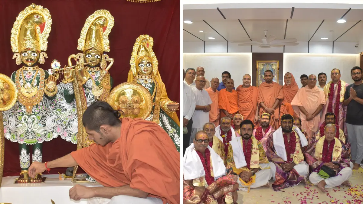nadiad-news-37-50-lakh-tulsi-leaves-offered-to-shri-harikrishna-maharaj-at-vadtaldham-700-devotees-served-592127