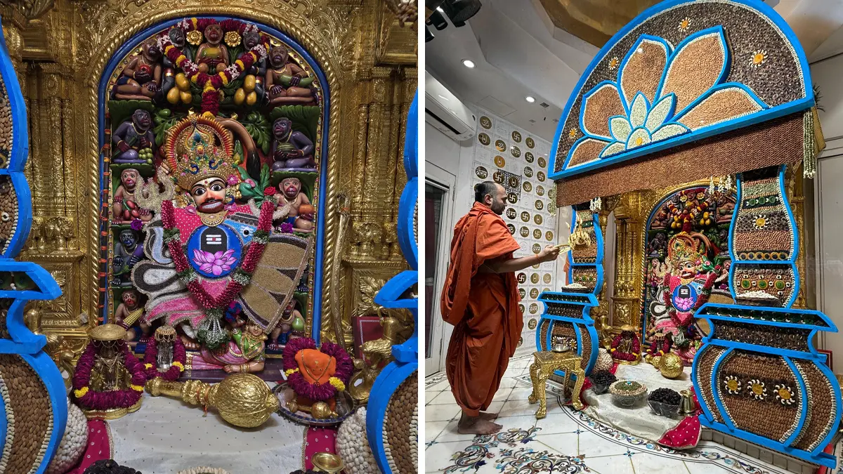 Salangpur Hanumanji: શ્રાવણ મહિનાના બીજા શનિવારે દાદાના સિંહાસને 500 કિલો ડ્રાયફ્રુટનો શણગાર, હનુમાનજીને શિવજીની થીમવાળા વાઘા પહેરાવાયા