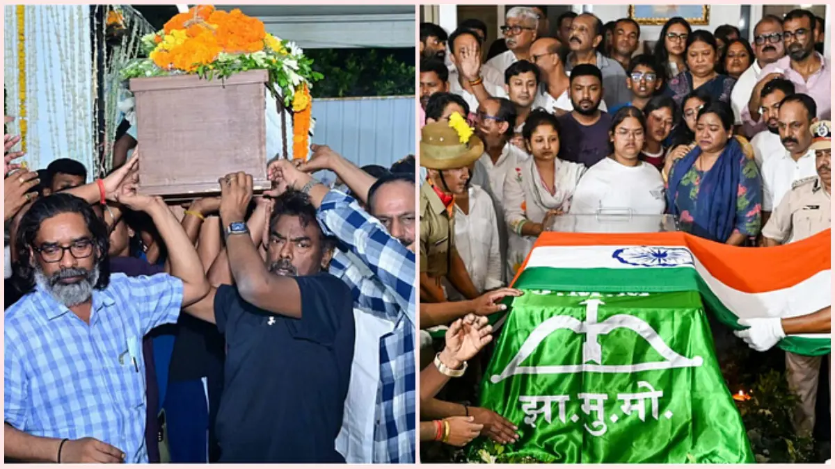 Shibu Soren Last Rites: શિબુ સોરેન આજે પંચતત્વમાં થશે વિલીન; અંતિમ સંસ્કાર તેમના પૈતૃક ગામ નેમરામાં કરવામાં આવશે