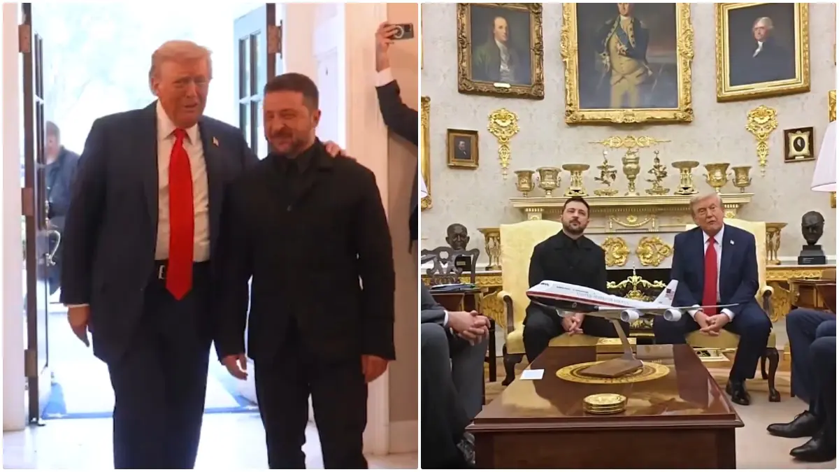 Trump Zelenskyy Meeting: યુક્રેન-રશિયા યુદ્ધ સમાપ્ત થશે? ઝેલેન્સકી સાથેની બેઠક વચ્ચે ટ્રમ્પે પુતિનને કર્યો કોલ, ત્રિપક્ષીય બેઠકની સંભાવના