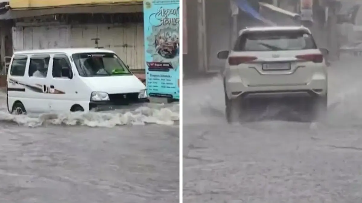 Valsad Rain: સવારે 6થી 12 વાગ્યા સુધી વલસાડમાં આભ ફાટ્યું, રોડ-રસ્તા પાણીમાં ગરકાવ