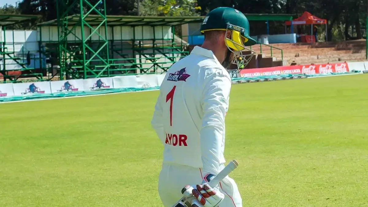 ZIM vs NZ 2nd Test: બેન બાદ બ્રેન્ડન ટેલરે વાપસી કરી, જેમ્સ એન્ડરસનનો રેકોર્ડ તોડ્યો