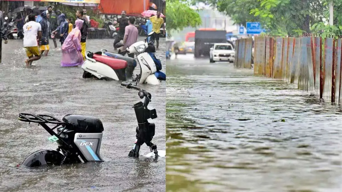 Mumbai Rains: મુંબઈમાં મુશળધાર વરસાદના કારણે ઘણા વિસ્તારમાં રેડ એલર્ટ જાહેર કરાયું, શાળા-કોલેજોમાં રજા જાહેર