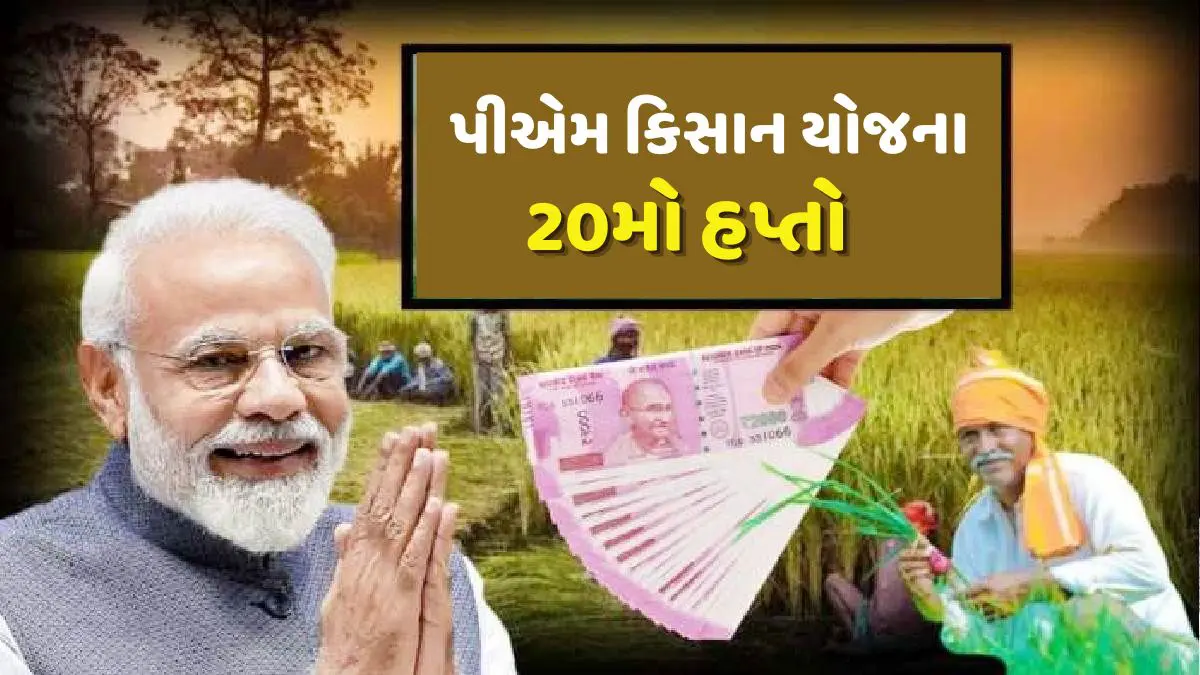 PM Kisan Yojana: ખેડૂતો માટે સારા સમાચાર... ખાતામાં આવશે 2000 રૂપિયા, આ તારીખે જમા થશે પીએમ કિસાન યોજનાના 20મો હપ્તો