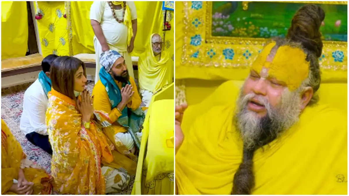 shilpa-shetty-raj-kundra-visit-vrindavan-asked-solution-for-mind-peace-from-premanand-maharaj-585290