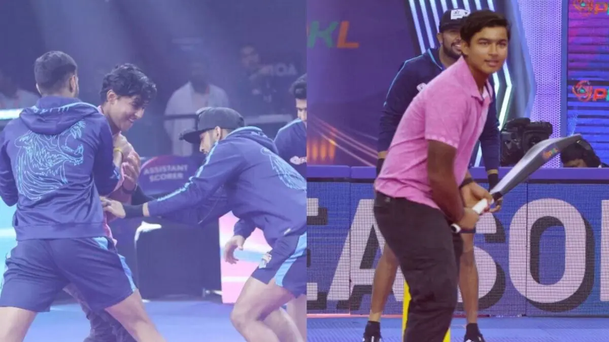 pro-kabaddi-league-vaibhav-suryavanshi-a-cricketer-turned-kabaddi-player-surprised-everyone-with-his-performance-in-the-first-match-of-pkl-12-593894