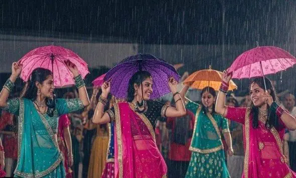 Navratri Weather Update: ગરબા રમવા થનગનતા ખેલૈયાઓ અને આયોજકો માટે ખાસ,  નવરાત્રિમાં જ વરસાદનું વિઘ્ન, બંગાળની ખાડીમાં લો પ્રેશર સક્રિય