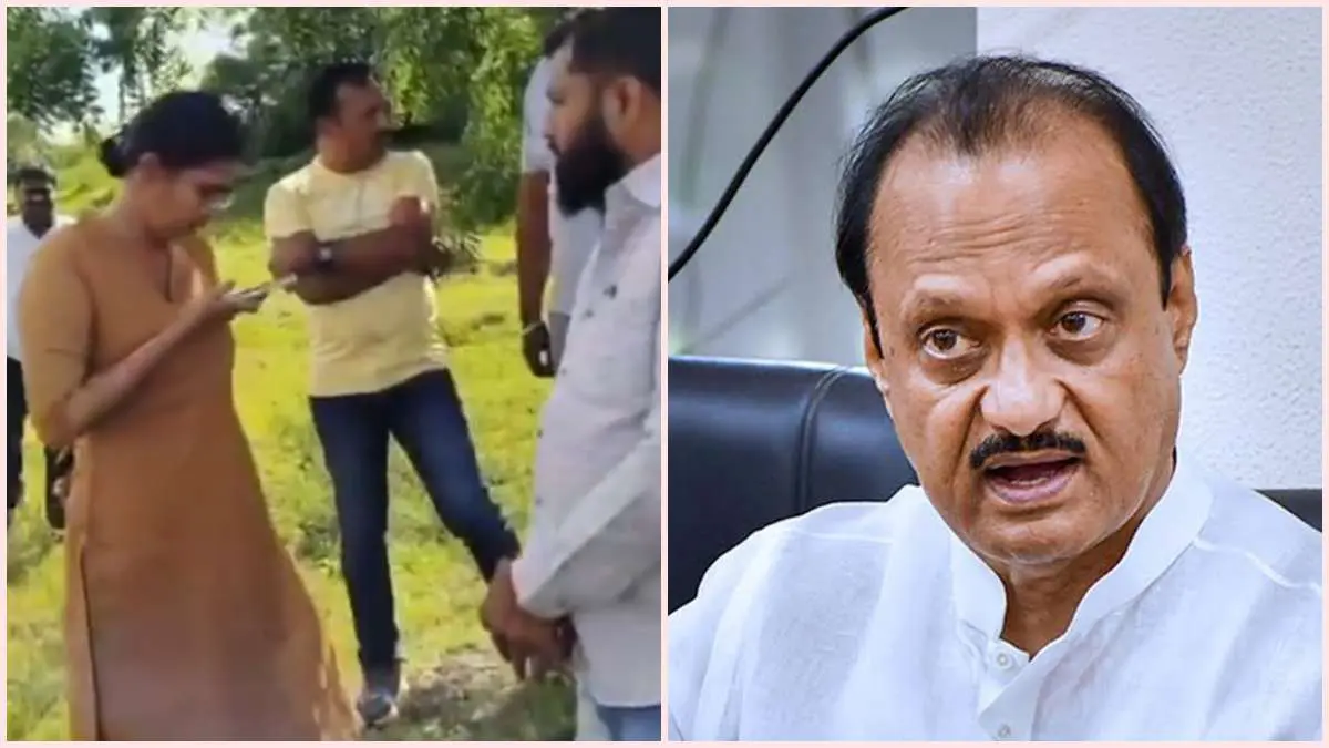 Maharashtra: મહારાષ્ટ્રના નાયબ મુખ્યમંત્રી અજિત પવાર અને IPS અધિકારી વચ્ચેની વાતચીતનો વીડિયો વાયરલ થયો