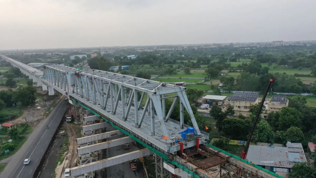 mumbai-ahmedabad-bullet-train-ninth-bridge-of-bullet-train-ready-historic-achievement-on-nh-48-near-nadiad-596848