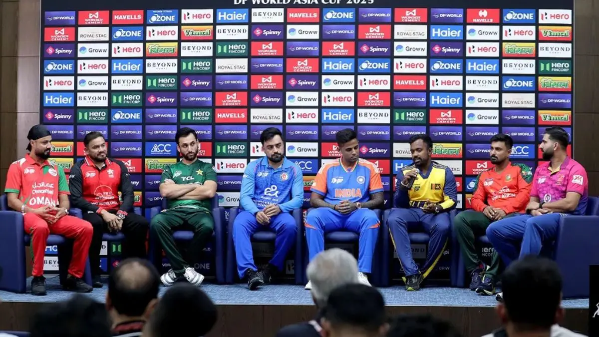 Asia Cup 2025: ભારત અને પાકિસ્તાનના કેપ્ટન પ્રેસ કૉન્ફરન્સમાં સાથે કેમ ન બેઠા? એશિયા કપ શરૂ થતા પહેલાં જ વાતાવરણ ગરમાયું