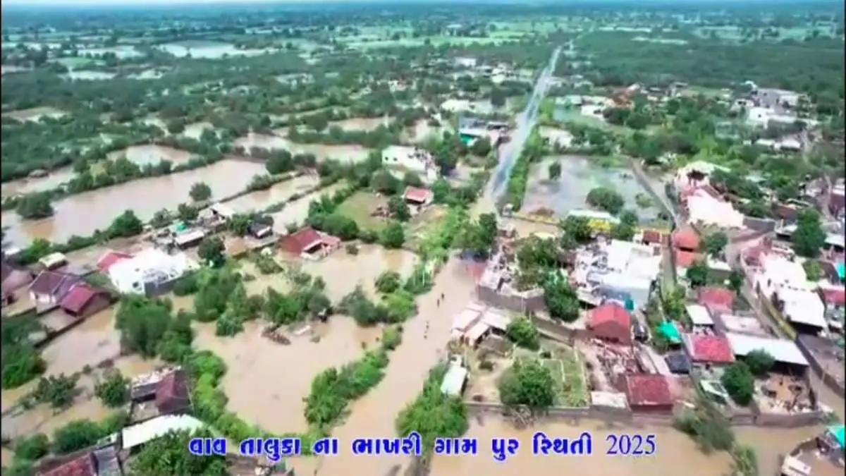 banaskantha-rain-drone-images-of-bhakhari-village-in-vav-taluka-submerged-in-water-600628