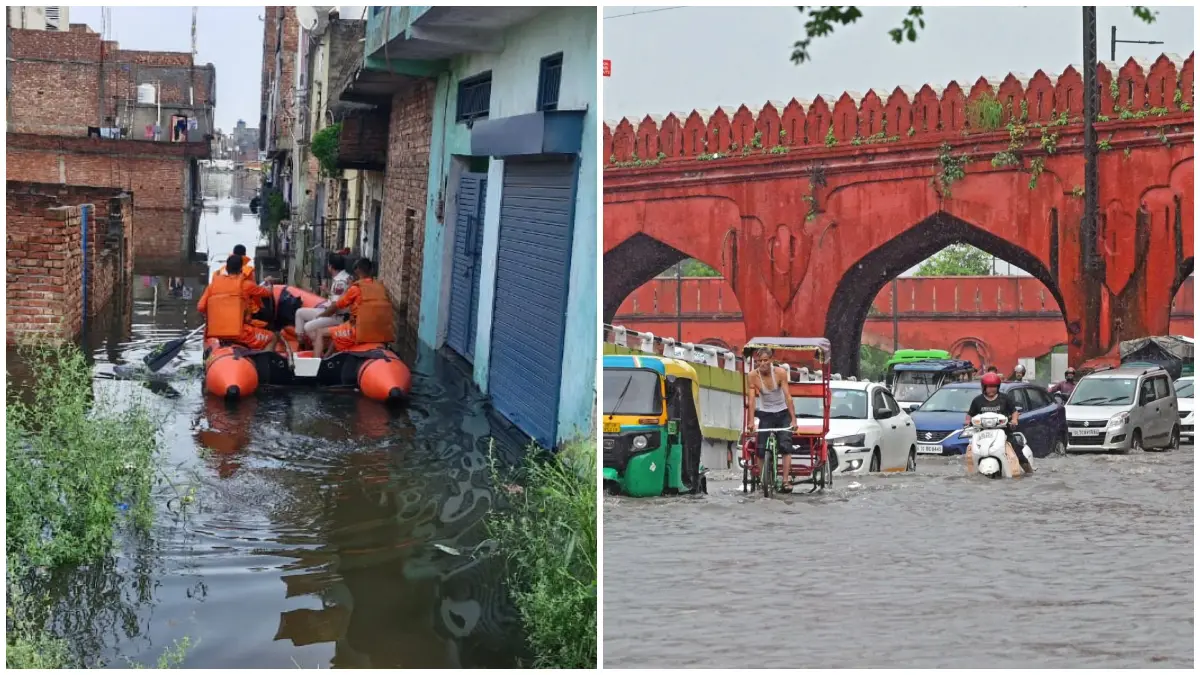 Delhi Flood News: દિલ્હીના હાલ બેહાલ, યમુનાએ રૌદ્ર સ્વરુપ ધારણ કર્યું, કોલેજો સહિત સચિવાલયનો રસ્તો પણ પાણીમાં ગરકાવ