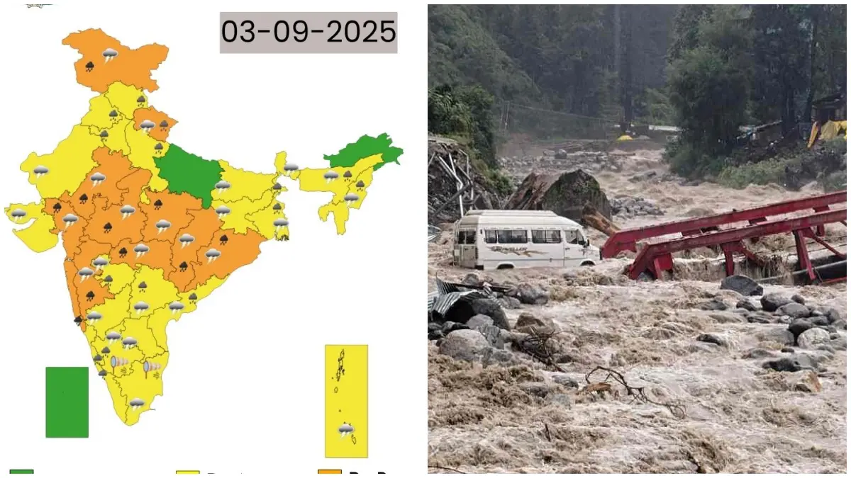 imd-weather-forecast-3-september-heavy-rainfall-alert-in-delhi-ncr-up-bihar-gujarat-596427