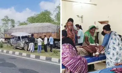 Patan: રાધનપુર-કંડલા હાઈવે પર ભયાનક અકસ્માત, એકસાથે 5 વાહનો વચ્ચે ટક્કર, 4નાં મોત અને 8થી વધુ ઘાયલ