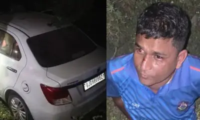 Sabarkantha: ચિક્કાર પીધેલા પોલીસ કોન્સ્ટેબલની કારે અકસ્માત સર્જ્યો, એક્ટિવા અને રિક્ષાને ઉલાળ્યા; મહિલા અને બાળક સહિત 8ને ઈજા