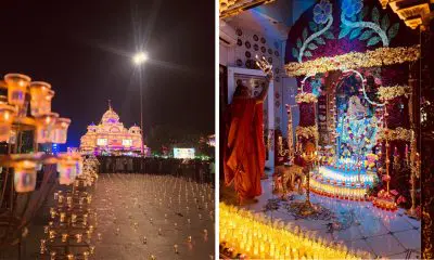 સાળંગપુર હનુમાનજી દાદાને વિશેષ વાઘા અને શણગાર કરાયો, પરિસરમાં 11 હજારથી વધુ દિવડા, સમૂહ આરતી અને આતશબાજી દ્વારા કરાઈ દિપોત્સવની ઉજવણી