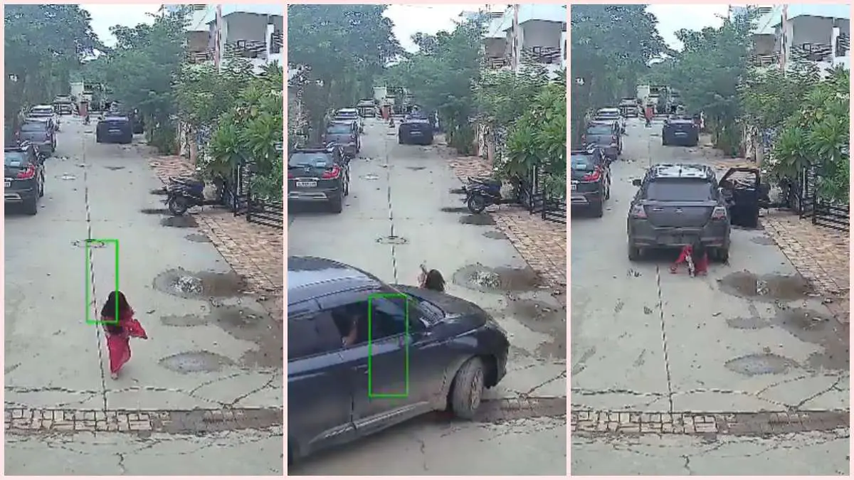 Ahmedabad Accident: અમદાવાદમાં સગીરે સોસાયટીમાં રમતી બાળકી પર કાર ચડાવી, બાળકીનો ચમત્કારિક બચાવ થયો