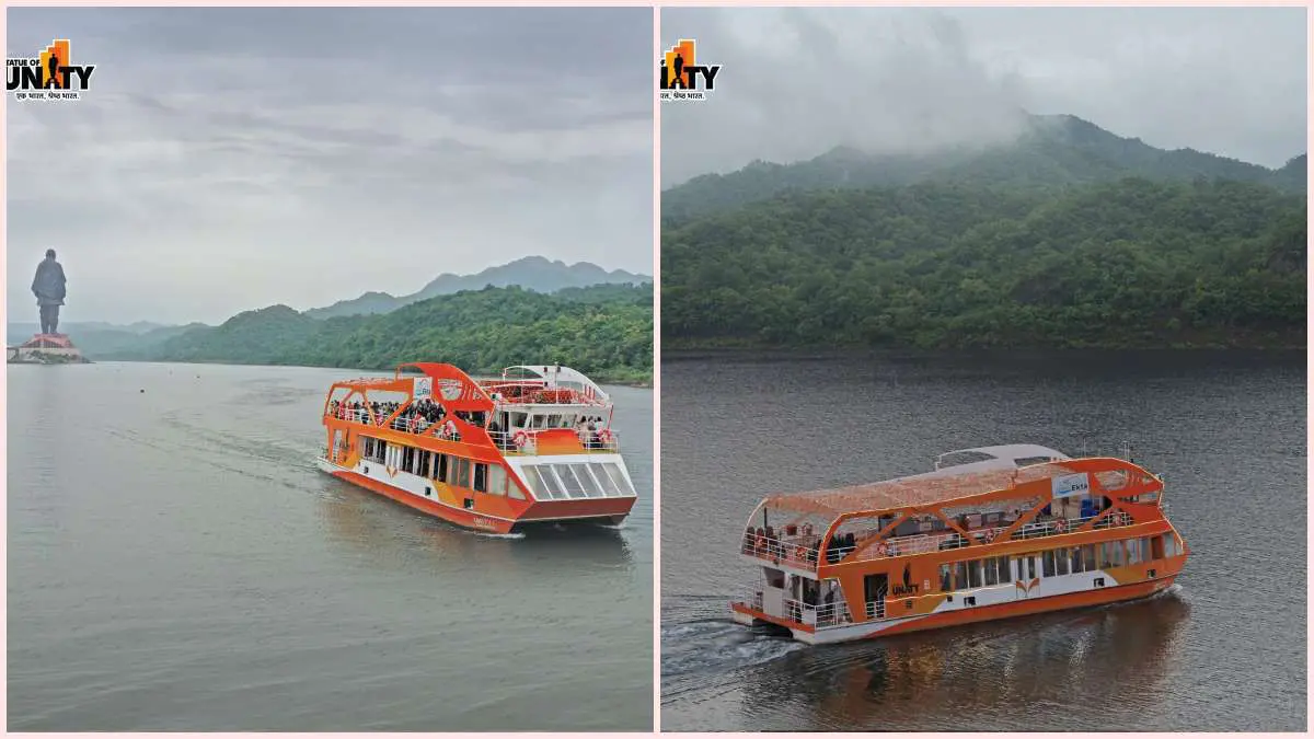 Ekta Dinner Cruise: સ્ટેચ્યુ ઓફ યુનિટી ખાતે 'એકતા ક્રૂઝ બોટ' સેવા ફરી શરૂ, પ્રવાસીઓ જળસફરનો આનંદ માણી શકશે
