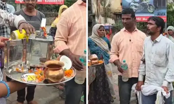 અકસ્માતમાં મૃત યુવકની આત્મા લેવા MPના ભોલાસા ગામનો પરિવાર દાહોદમાં હોસ્પિટલે પહોંચ્યો, ભુવાએ રસ્તા વચ્ચે ધુણીને કરી મોક્ષની અંતિમ વિધિ