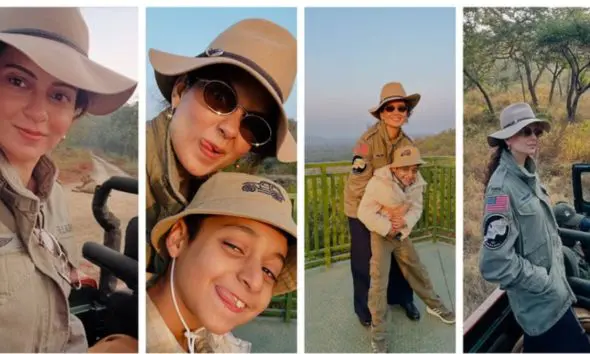 Kangana Ranaut At Gir National Park: ભાણેજ સાથે બોલિવૂડ એક્ટ્રેસ કંગના રનૌતે ગીર નેશનલ પાર્કની એડવેન્ચર ટૂર કરી, ગુજરાતની સુંદરતાથી મંત્રમુગ્ધ થઈ કરી આ વાત