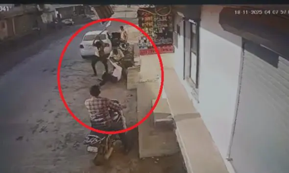 Amreli: ક્રાકચ ગામમાં સહકારી બેંકના કર્મચારી પર હિચકારો હુમલો, પાઈપના ઉપરાછાપરી ફટકા મારી હાથ-પગ ભાંગી નાંખ્યા