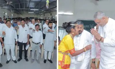 રાષ્ટ્રીય ગીત વંદે માતરમને આજે 150 વર્ષ પુર્ણ થતા ભાજપ પ્રદેશ અધ્યક્ષ જગદીશ વિશ્વકર્માએ સરાઇ-ઉમરગામ ખાતે વંદે માતરમ ગાનનું પઠન કર્યુ