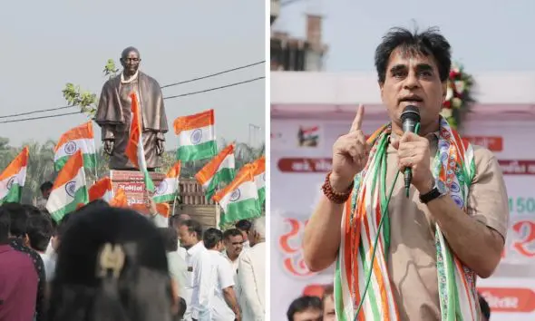 walk-in-kamrej-marked-sardar-patels-150th-birth-anniversary-flagged-off-by-health-minister-pansheriya