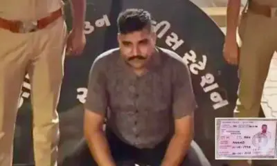 આણંદમાં નકલી પોલીસનો નકાબ અસલી પોલીસે ઉતારાયો: બ્રેઝા ગાડીમાંથી બનાવટી આઈ.ડી. કાર્ડ મળ્યું