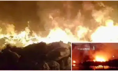 અંકલેશ્વર નજીક સ્ક્રેપના ગોડાઉનમાં લાગી ભીષણ આગ, ફાયર વિભાગની કામગીરીથી મોટો બનાવ ટળ્યો