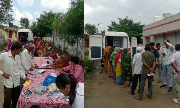 ગામે ગામ આરોગ્ય કિરણઃ દાહોદ જિલ્લામાં દર મંગળવાર અને શુક્રવારે ગામે ગામ આરોગ્ય ટીમ દ્વારા હેલ્થ ચેકઅપ કરાશે