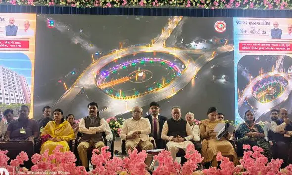 Bhupendra Patel:જામનગરને મળ્યો સૌરાષ્ટ્રનો સૌથી લાંબો ફ્લાય ઓવર બ્રીજ, આ બ્રિજ નીચે ફૂડ ઝોન સહિતની સુવિધા