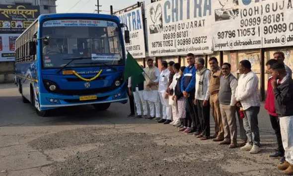 બોર્ડર વિલેજ યોજનાઃ મહીસાગરના લુણાવાડાથી નાનીરાઠ વચ્ચે આજથી બસ સેવાનો પ્રારંભ, વિદ્યાર્થીઓની અગવતા દૂર થશે